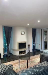 Posezení v ubytování Villa Alexa