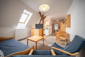 Posezení v ubytování Apartmány Rubínovi