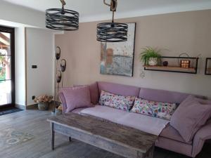 Et sittehjørne på Apartmán v Podzámčí