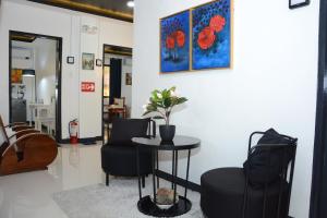 Posezení v ubytování Gmb-Arte' Hotel