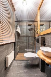 Kúpeľňa v ubytovaní Apartament LOVE TATRas