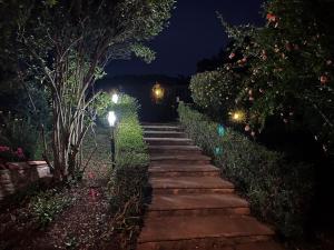 Zahrada ubytování B&B Giardino delle Camelie