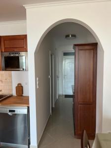 A kitchen or kitchenette at Summer Vibe Siofok