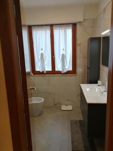 Koupelna v ubytování Comfort, pulizia, eleganza e affidabilità a Matera