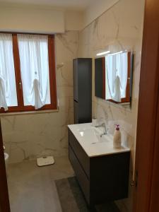 Koupelna v ubytování Comfort, pulizia, eleganza e affidabilità a Matera