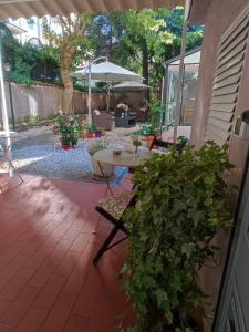Zahrada ubytování La Petite Maison