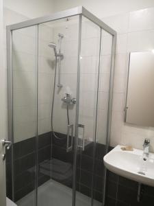 A bathroom at Hotel Clodi