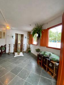 Posezení v ubytování Hostel Dona Generoza