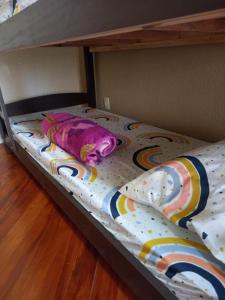 Hostel Trilhas e Rotas - a 150m da Avenida Paulista客房内的一张或多张床位