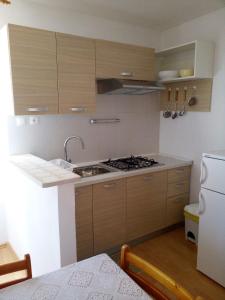 מטבח או מטבחון ב-Apartments by the sea Valun, Cres - 16714