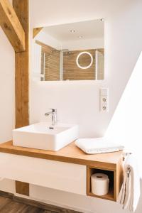 Koupelna v ubytování Hotel Großbach