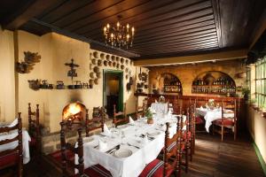 Restaurace v ubytování Posada Ingapirca