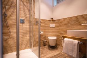 Koupelna v ubytování Hotel Großbach