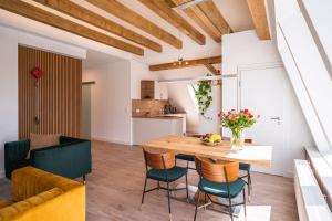 Kuchyň nebo kuchyňský kout v ubytování Hotel Großbach