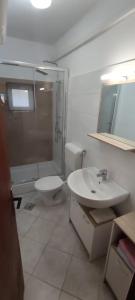 Koupelna v ubytování Apartmani Lorena