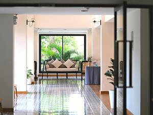 Posezení v ubytování Sann Boutique Hotel