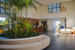 TOA Hotel & Spa Zanzibar的休息区