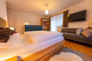 TV a/nebo společenská místnost v ubytování Apartment Belvedere