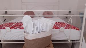 A bed or beds in a room at Casa San Domingo