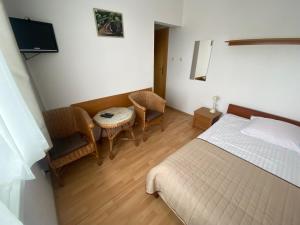 Villa Horyzont客房内的一张或多张床位