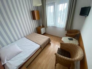 Villa Horyzont客房内的一张或多张床位