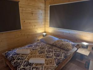 Posteľ alebo postele v izbe v ubytovaní Przystanek Jawory 695-849-470