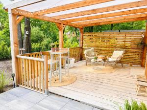 Patio nebo venkovní prostory v ubytování Trendy House Hattem nr64