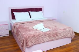 Postel nebo postele na pokoji v ubytování DARBAS GUEST HOUSE