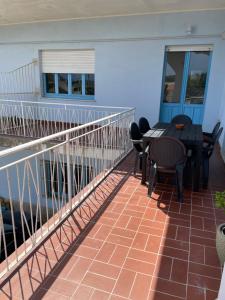 A balcony or terrace at Casa Azzurra