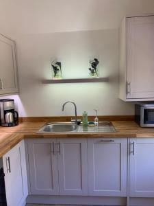 Η κουζίνα ή μικρή κουζίνα στο Stunning 1 bedroom self contained apartment