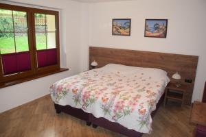 Posteľ alebo postele v izbe v ubytovaní Ferienwohnung Avila , Stadtmitte Karpacz