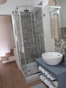 Koupelna v ubytování Alba & Tramonto