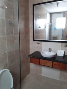Koupelna v ubytování Self check in , moderno, A/C completo Wifi, TV 4K