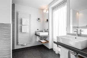 Vannituba majutusasutuses Hotel Pradat