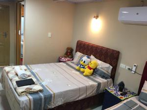 Gulta vai gultas numurā naktsmītnē Hospedaje Encarnación