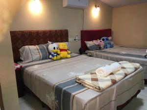 Gulta vai gultas numurā naktsmītnē Hospedaje Encarnación