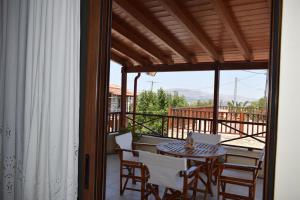 A balcony or terrace at Villa Helidoni