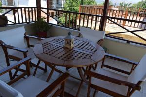 A balcony or terrace at Villa Helidoni