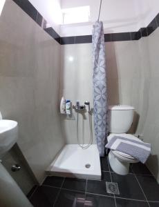 Koupelna v ubytování Polemarhos Guest House 8