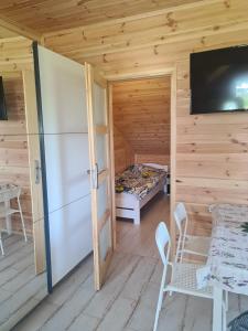 Postel nebo postele na pokoji v ubytování Relax u Agi i Jurka
