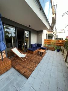 Fotografia z galérie ubytovania Apartament - MyMoko, 45m2 z tarasem 25m2 vo Varšave