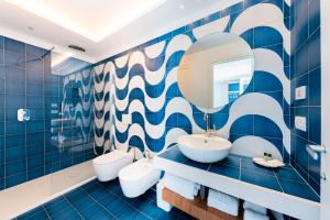 Salle de bains dans l'établissement La Vigna di Bacco