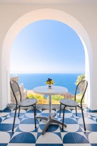 Vue générale sur la mer ou vue sur la mer prise depuis le B&B/chambre d'hôtes