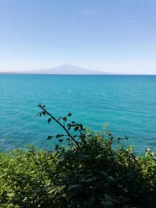 a view of a large body of water at Amy Villa in Agnone