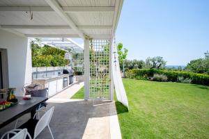 Zahrada ubytování Akti Elia Villas Beachfront Chalkidiki