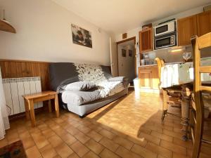 Atpūtas zona naktsmītnē Appartement Praz-sur-Arly, 1 pièce, 4 personnes - FR-1-603-59