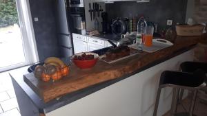 Kuchyňa alebo kuchynka v ubytovaní L'Arche d' Engel + 6 fotografií