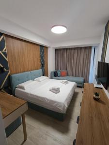 TV a/nebo společenská místnost v ubytování Premium - Dragovic apartments