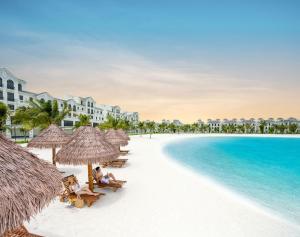 a beach at the excellence punta cana resort at Capsule Vinhomes Ocean Park in Hanoi