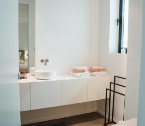 Koupelna v ubytování B&B De Tiendeschuur + 32 fotografií